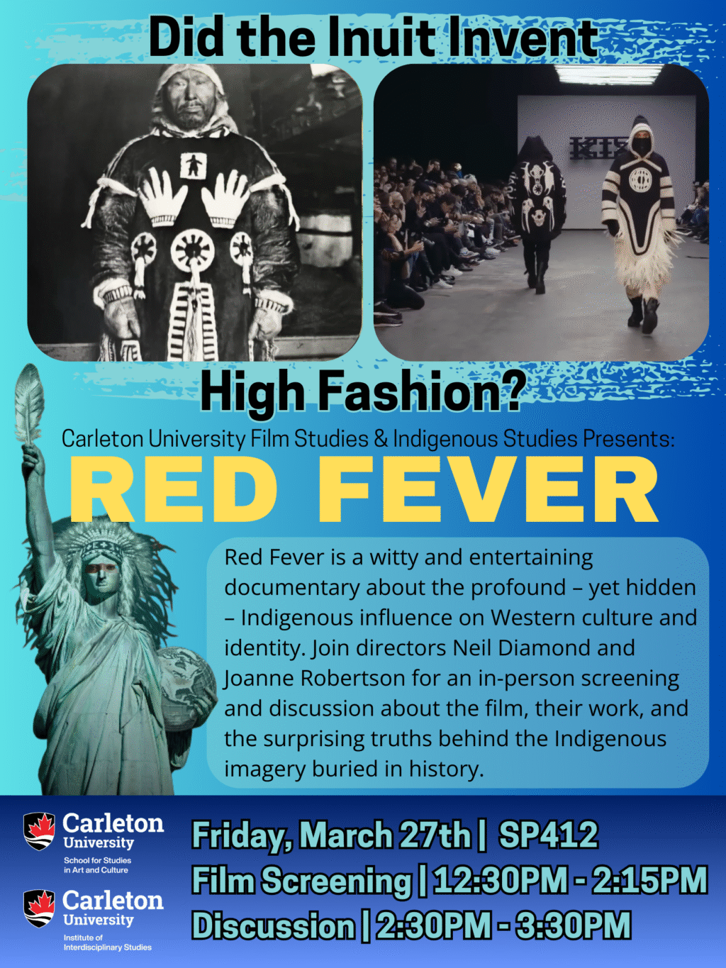 Red Fever Fashion Poster