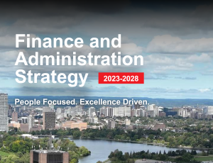 View Quicklink: Finance and Administration Strategic Plan 2023-2028