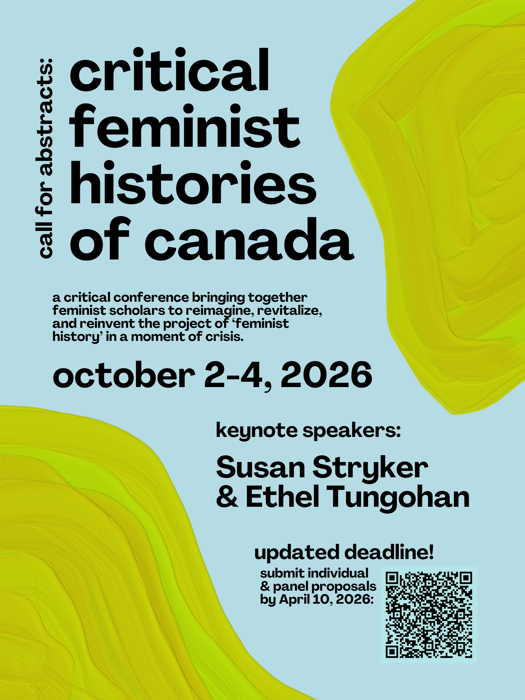 CALL FOR ABSTRACTS: Critical Feminist Histories in Canada - Feminist ...