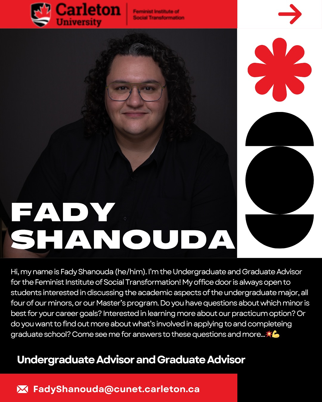 Hi, my name is Fady Shanouda (he/him). 