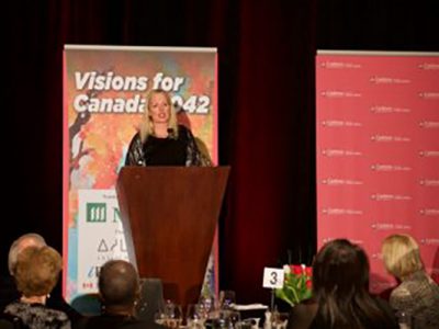 Photo for the news post: Environment and Climate Change Minister Catherine McKenna Speaks at FPA Conference