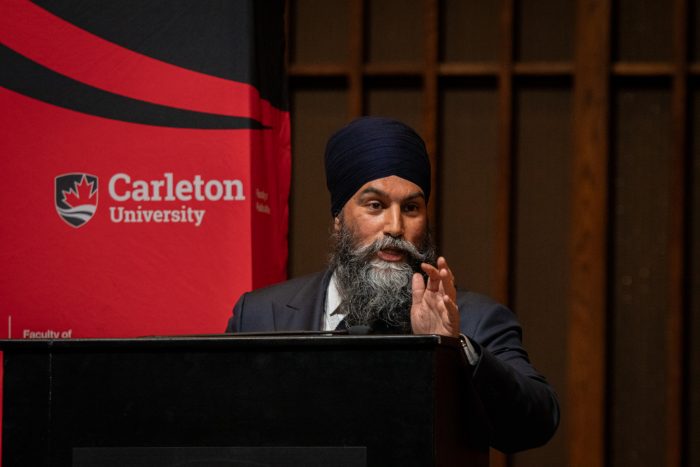 Jagmeet Singh at the Bell Lecture