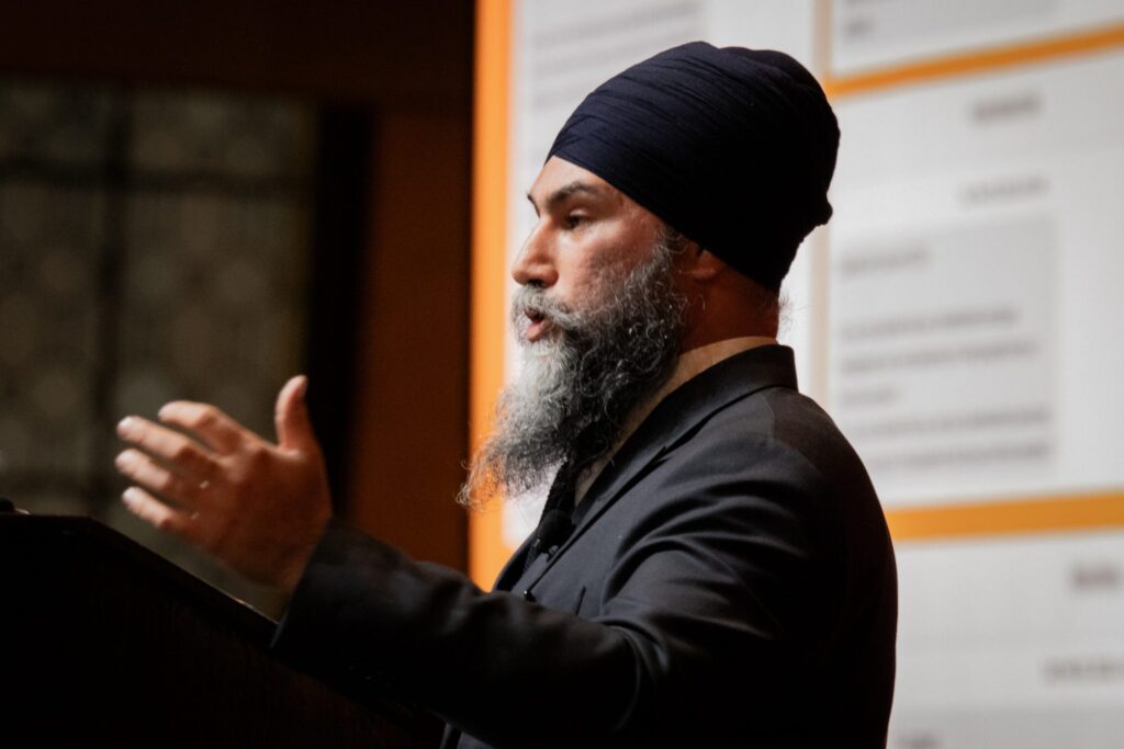 Jagmeet Singh at the Bell Lecture