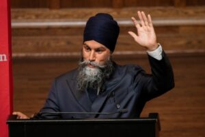 Jagmeet Singh at the Bell Lecture