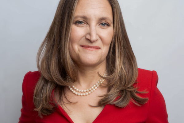 Photo of the Honourable Chrystia Freeland