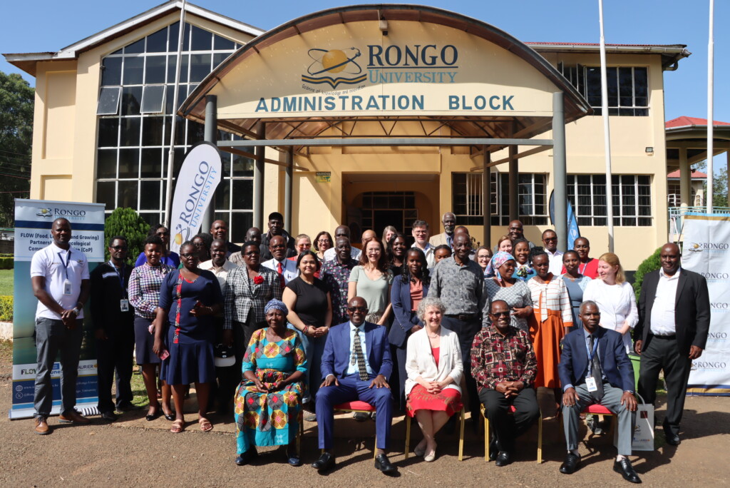 Group photo of the FLOW meeting