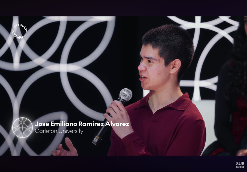 Jose Ramirez Alvarez speaking