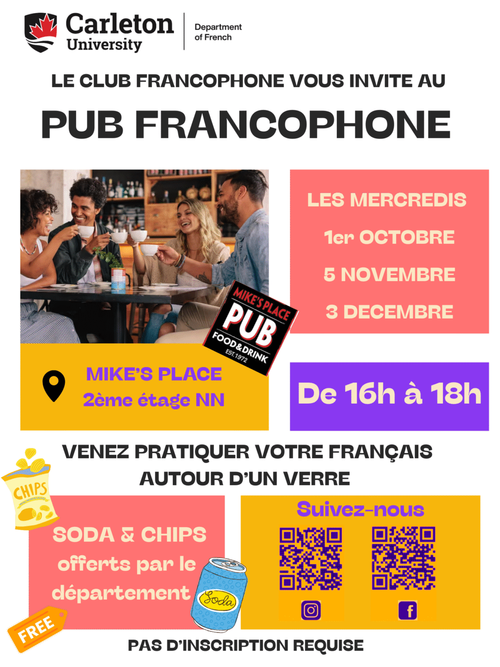 Affiche Pub automne
