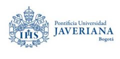 logo: Pontificia Universidad Javeriana