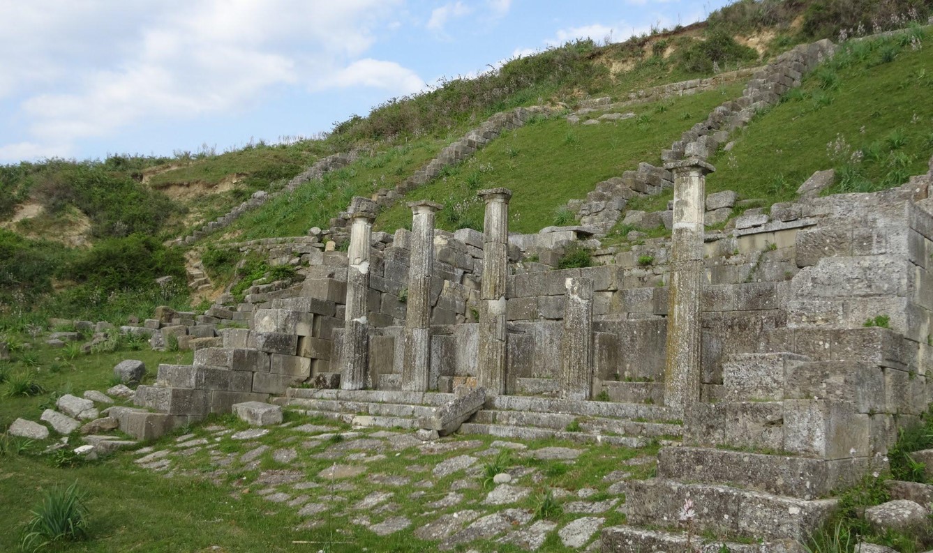 the Roman Nymphaeumat Apollonia