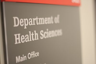 picture of the department sign.