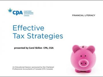 Thumbnail for: Effective Tax Strategies