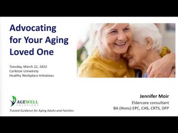 Thumbnail for: Eldercare: Advocating for Your Aging Loved One