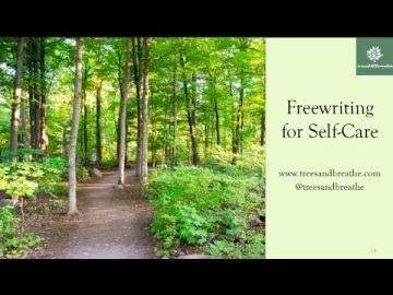 Thumbnail for: Intro to Free-writing for Self-Care