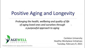 Thumbnail for: Positive Aging and Longevity