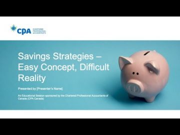 Thumbnail for: Saving Strategies: Easy Concept, Difficult Reality