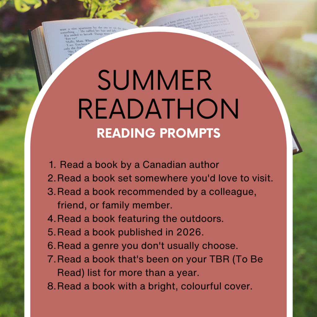 Summer Readathon prompts
