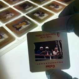 Photograph of a colour slide from the South Street Seaport Museum 