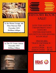 History Booksale Poster