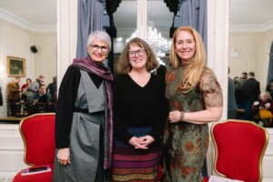 Jennifer Evans, Suzanne Keen, Irene Kacandes standing together