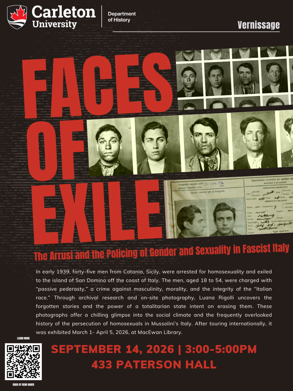event poster.