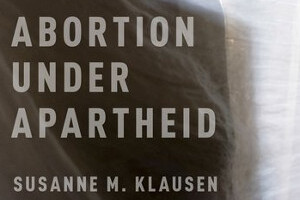 Cover Text of Abortion Under Apartheid book