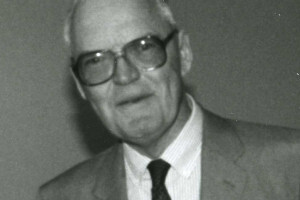 David Farr black and white portrait