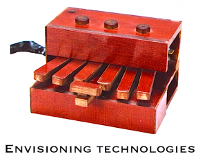 unique wooden braillewriter