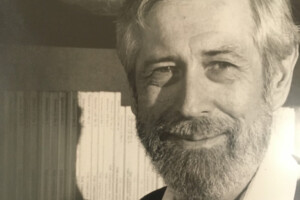 portrait of JK Johnson in sepia tones