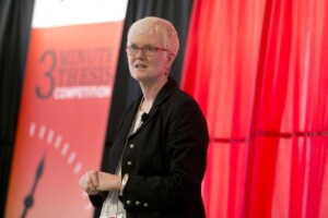 Martha Attridge Bufton, 3 minute thesis competition