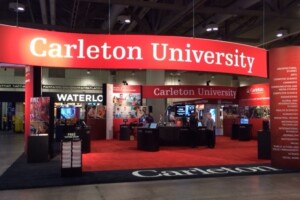 Carleton Booth at the Ontario Universities Fair