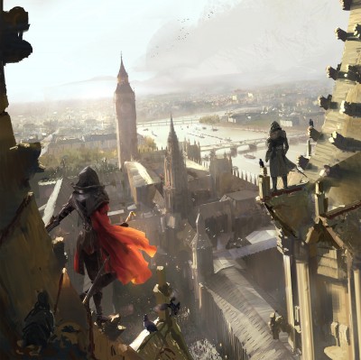 image of big ben from rooftop