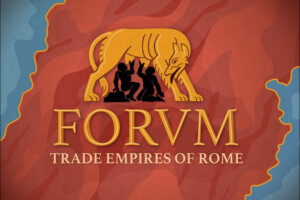 cover of board game with picture from ancient Roman mythology