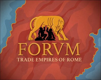 cover of board game with picture from ancient Roman mythology