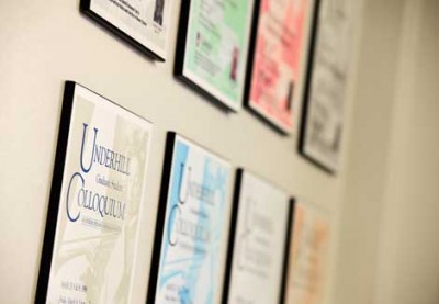 Underhill graduate colloquium past posters mounted