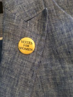 votes for women button