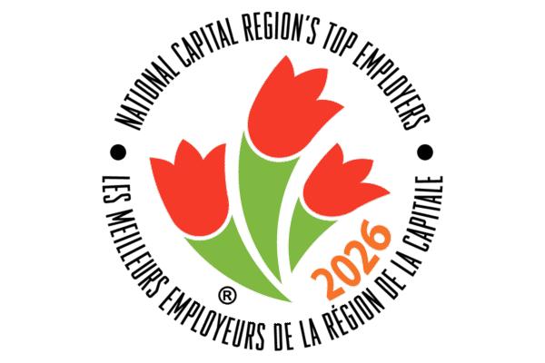 The word mark for the 2026 National Capital Region's Top Employers.