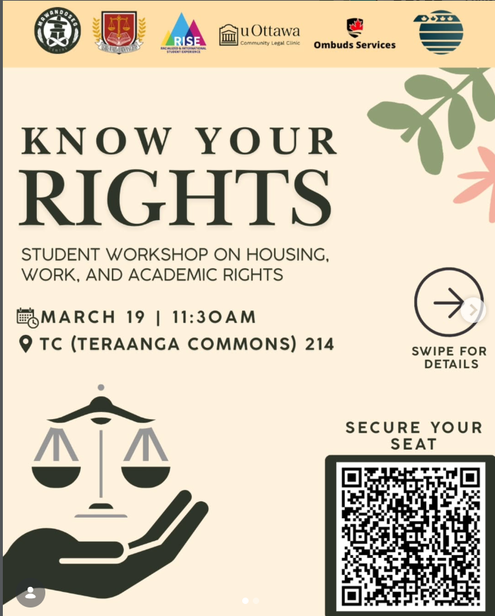 Know Your Rights - Events - The Centre for Indigenous Support and ...