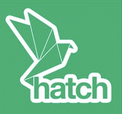 Hatch green graphic icon