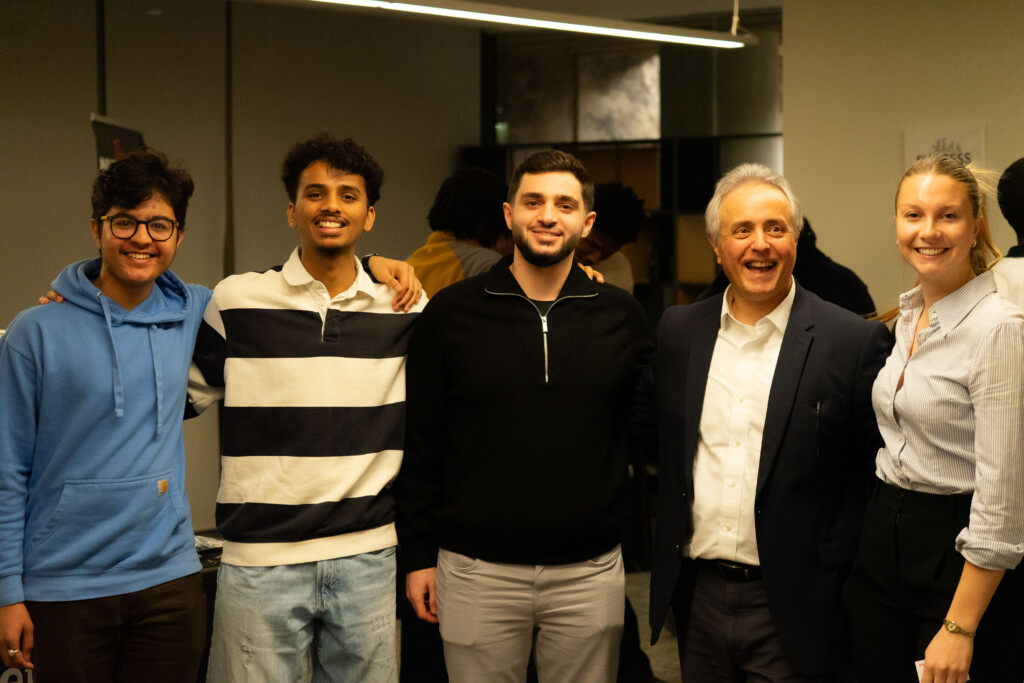 Carleton AI society execs and Innovation hub staff