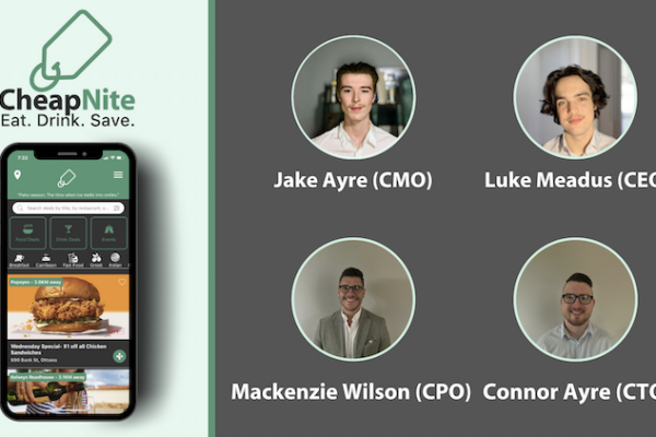 CheapNite logo and team