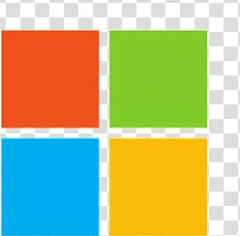Microsoft logo with no text