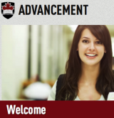 graphic for Advancement department
