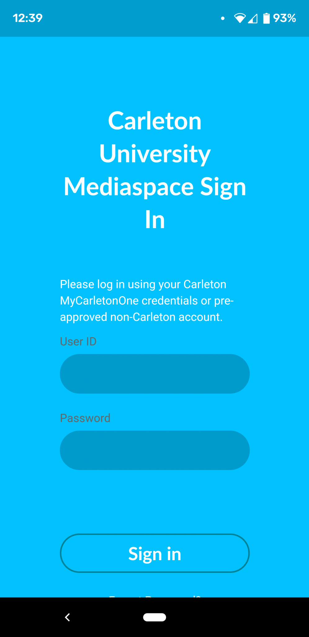 KMS Go For Android Users Kaltura