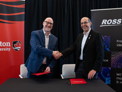 Photo for the news post: Carleton University and Ross Video Establish Three-Year Partnership Streamlining Product and Talent Development