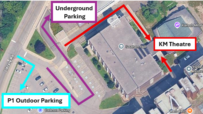 Parking to KMT Map