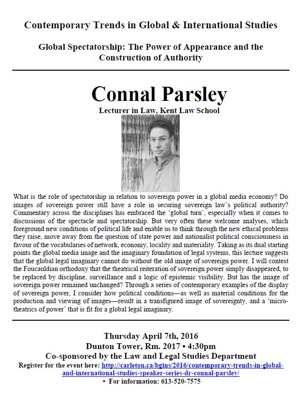 Connal Parsley event