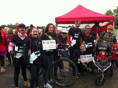 Terry Fox Run team photo