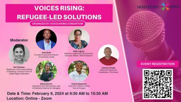 Thumbnail for: Voices Rising: Refugee-Led Solutions Recording