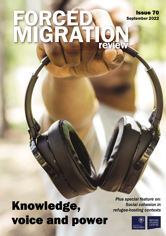 28 May 2022 – Online Launch: Forced Migration Review Issue 70 On ...